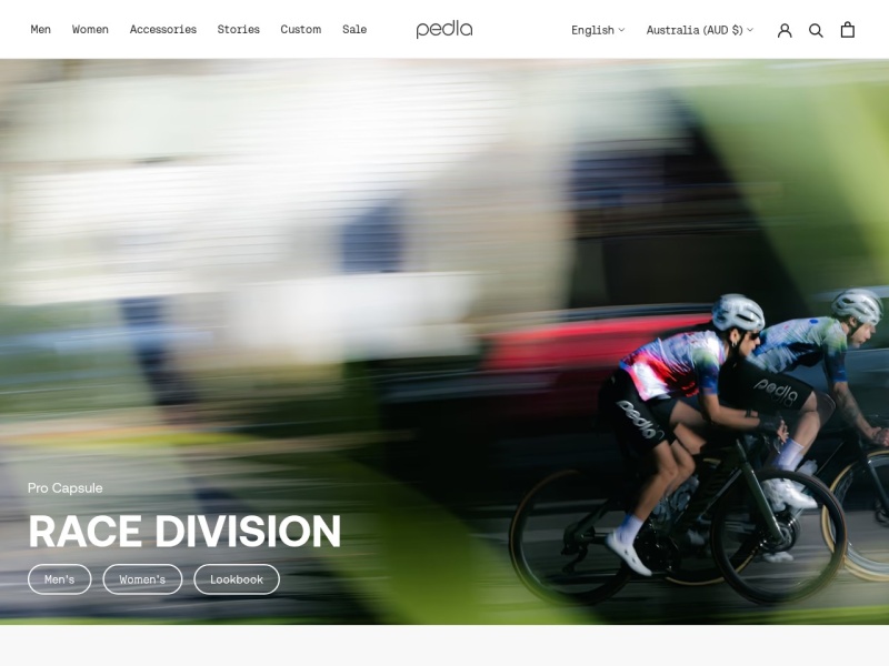 The Pedla storefront