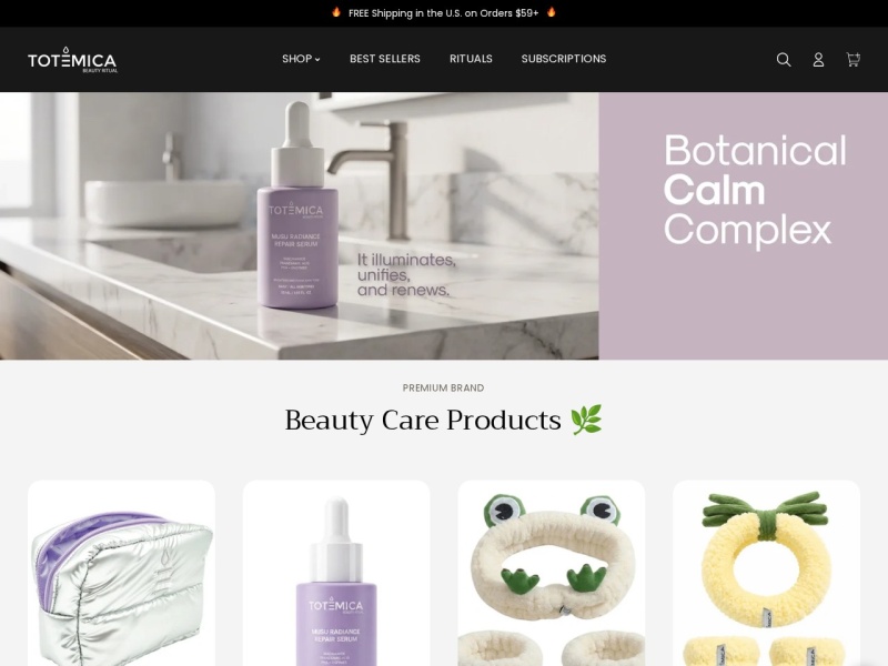 Totemica Beauty storefront